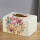 方形陶瓷芙蓉花纸巾盒
