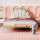 床架+乳胶弹簧床垫+床头柜
