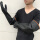 耐酸碱黑色55cm手套(两双装)