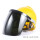 黑色款+黄色V型ABS透气安全帽