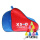 XSD单肩包-红蓝+轮滑桩10个