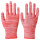 36双红色条纹尼龙手套