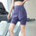 紫色-短裤