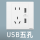 五孔USB插座(新国标)