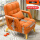 升级橙色沙发(防水3D面料)