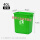 40L长方绿色+一卷垃圾袋