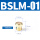 半铜平头消声器BSLM-1分（G1/8）