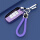 紫色【单壳+编纹绳扣】