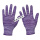 定制紫色尼龙手套(12双)适配