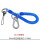 271扣20cm弹簧绳可拉至1.2米蓝色