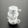 定窑白静字自动茶具-泡茶器+公道杯