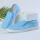 蓝色PVC底 0.5细条纹中巾鞋