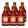 智美红帽啤酒330ml* 1mL  1L 6瓶