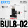 BUL8-02(接管8螺纹1/4)