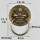 直径10厘米古铜色实心环（一个）
