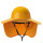 黄色遮阳帽25cm+黄色安全帽