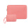 粉色-纯色款+大电源包-防水防震
