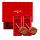 红色巧克力曲奇礼盒·海盐