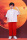 K24116男童:立领上衣+红长裤+发