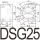 DSG25052510螺母座内孔40
