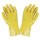 黄色浸塑手套（1双）