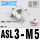 ASL3-M5(接管3螺纹M5)
