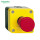XALJ01C 黄色 单孔 急停按钮盒 含急停按钮