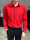 [升级免烫版]长袖衬衫#[大红