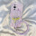波浪气垫壳【紫色郁金香】壳+支架+紫手环