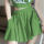 绿色半身裙