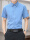 [升级免烫版]短.袖衬衫#[湖蓝