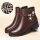 浅棕色SZL8169-2 单靴低跟3厘米