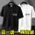 【2件装】RQ款-黑色+白色 短袖