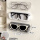 新款壁挂眼镜盒(白色+灰色+透明)