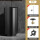 8278-D(黑色)圆柱盆+入墙吊顶龙