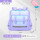 大号紫色+3D猫咪文具盒(适合3-6