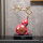 陶瓷葫芦配珐琅彩花鸟+红色