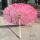 粉色樱花+粉流苏伞袋