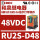 RU2S-C-D48 48VDC 8脚 2NO2N