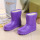 EVA女靴【紫色】筒高 20cm
