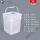 正方形桶-13L-白色 装水26斤