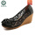 黑色网纱7厘米(棕色鞋底) 7厘
