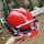 9958手电+护目镜+头盔（红色）