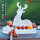 琉璃鹿【白色+小红玛瑙】-防滑垫