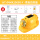 智能四风扇双空调帽/黄色10000蓝牙+太阳能