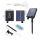 24V 带遥控可USB充电 太阳能板+公母线