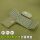 100 蓝牙折叠键盘鼠标 数字触控板组合 抹茶绿