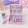 紫色蝴蝶结礼盒(送贴纸+礼品袋+