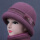 浅紫(单件帽子)针织帽里