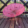 实木伞粉色